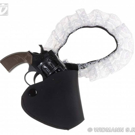 Feestbazaar Kousenband met pistool