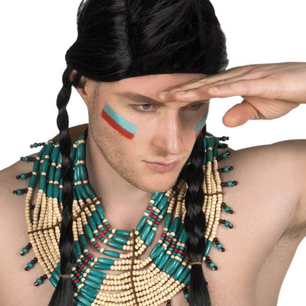 Feestbazaar Kraag Indian squaw