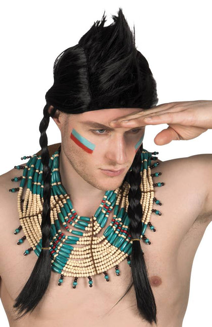 Feestbazaar Kraag Indian squaw