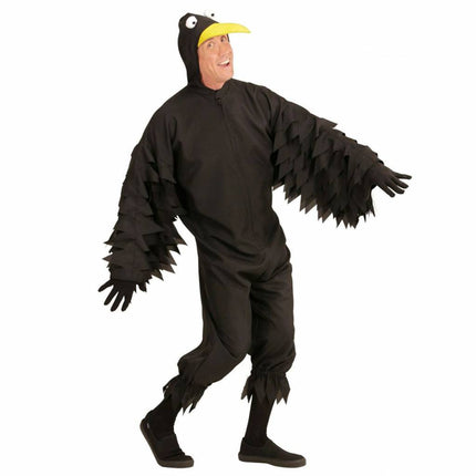 Feestbazaar Kraai kostuum man