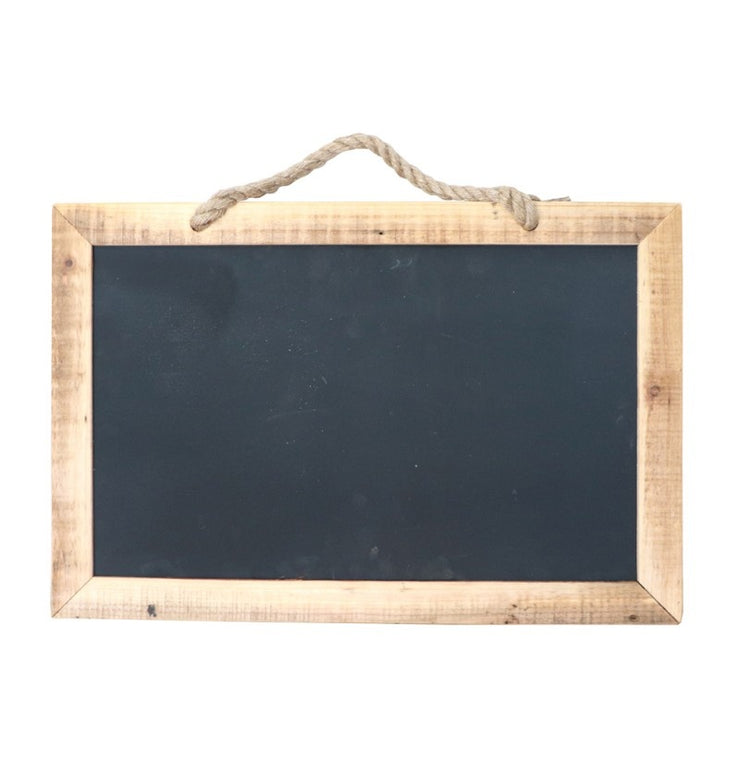 Feestbazaar Krijtbord Hout (60x40cm)