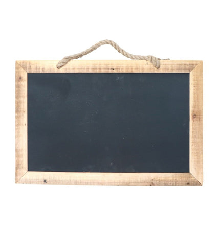 Feestbazaar Krijtbord Hout (60x40cm)
