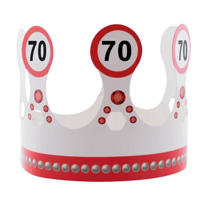 Feestbazaar Kroon 70 jaar Verkeersbord
