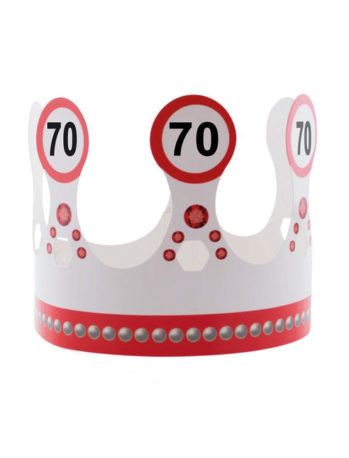 Feestbazaar Kroon 70 jaar Verkeersbord