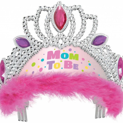 Feestbazaar Kroon Toekomstige Moeder (Mom To Be) - Roze