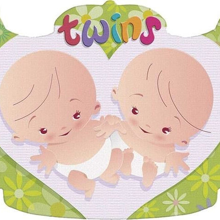 Feestbazaar Kroonschild Tweeling 48x32cm