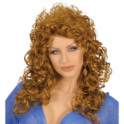 Feestbazaar Krulpruik beauty bruin