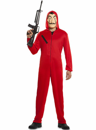 Feestbazaar La Casa de Papel outfit compleet met masker