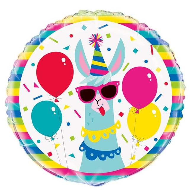 Feestbazaar Lama Folieballon verjaardag
