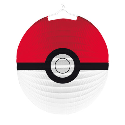 Feestbazaar Lampion Pokemon Poke Ball (25cm)