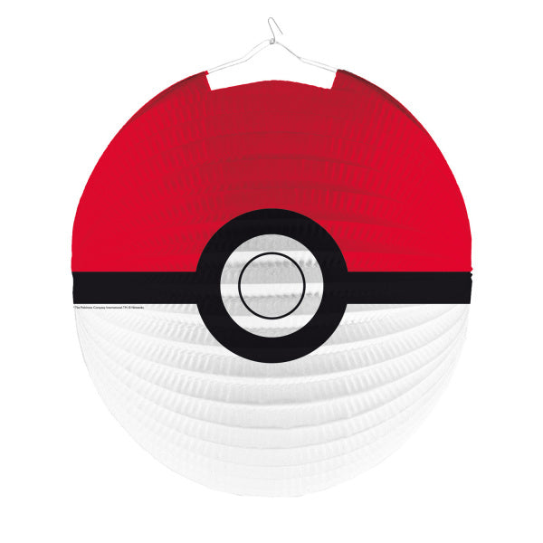 Feestbazaar Lampion Pokemon Poke Ball (25cm)