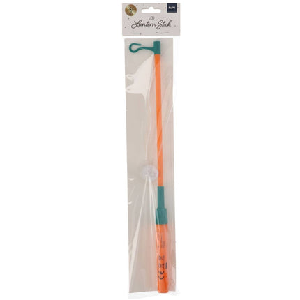 Feestbazaar Lampionstokje Oranje-Teal