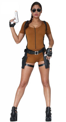Feestbazaar Lara Croft Avonturier kostuum