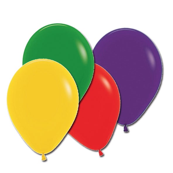 Feestbazaar Latex Ballonnen Kleurenmix (12st)