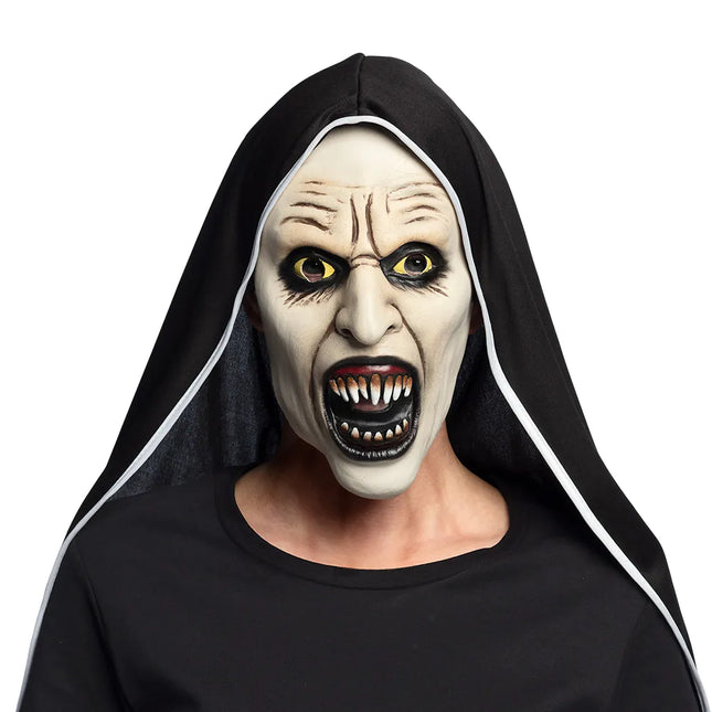 Feestbazaar Latex gezichtsmasker Screaming nun