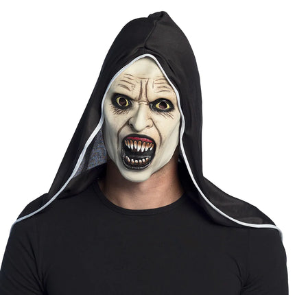 Feestbazaar Latex gezichtsmasker Screaming nun