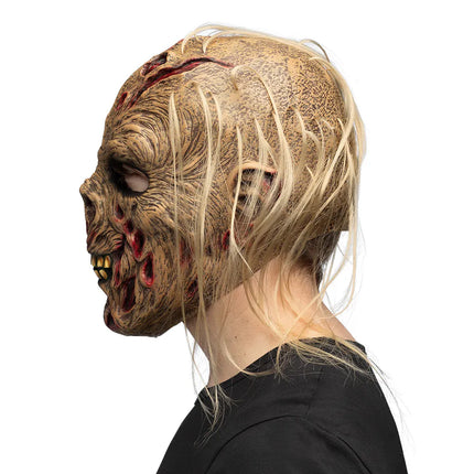 Feestbazaar Latex Masker Zombie Grumble