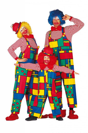 Feestbazaar Latzhose Mondriaan vrouw