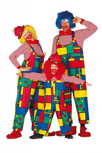 Feestbazaar Latzhose Mondriaan vrouw