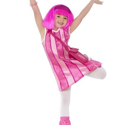 Feestbazaar Lazy Town kostuum meisje
