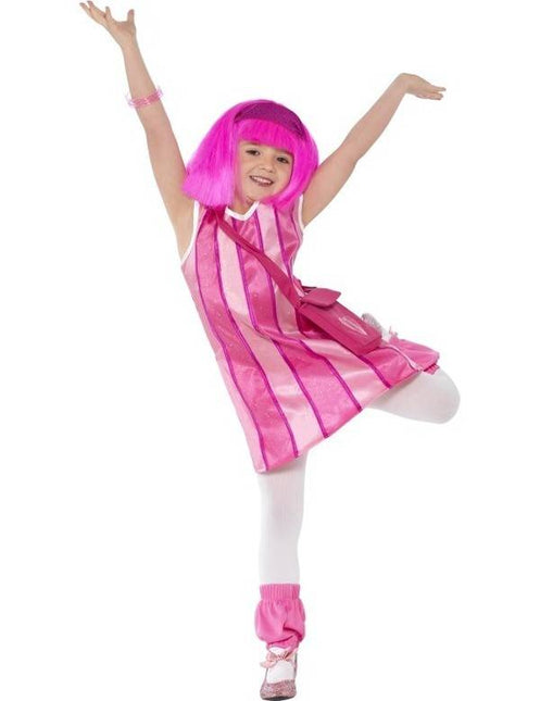 Feestbazaar Lazy Town kostuum meisje