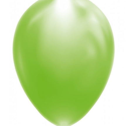 Feestbazaar LED Ballonnen Groen (5st)