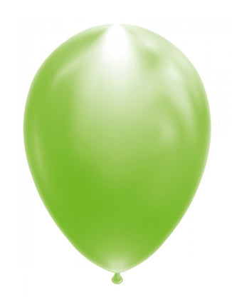 Feestbazaar LED Ballonnen Groen (5st)
