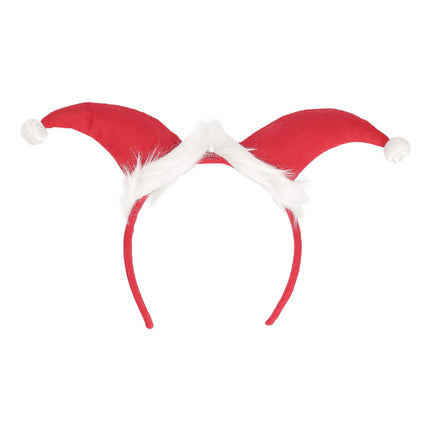 Feestbazaar LED Diadeem Santa