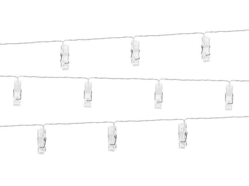 Feestbazaar LED-Fotoclipsverlichting (1.4m)