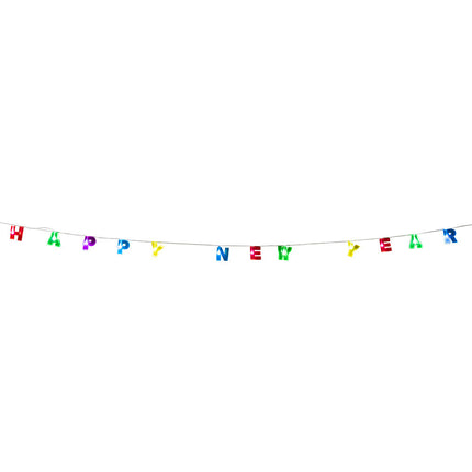 Feestbazaar Led-lichtslinger 'Happy New Year' (1,6m)