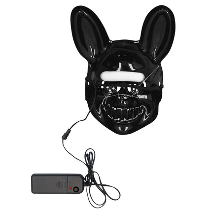 Feestbazaar LED masker Killer Rabbit