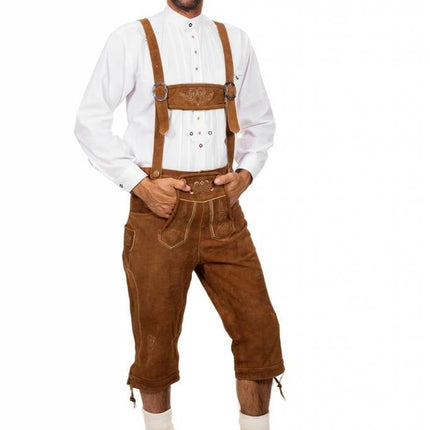 Feestbazaar Lederhose elite camel
