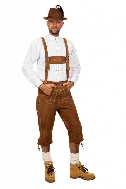 Feestbazaar Lederhose elite camel