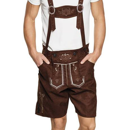 Feestbazaar Lederhose Jan kort populair