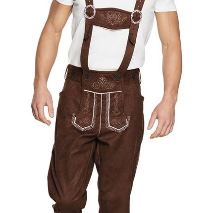Feestbazaar Lederhose Jan lang populair