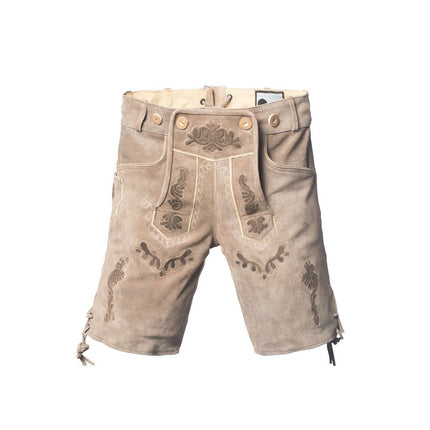 Feestbazaar Lederhose Vintage luxe kort