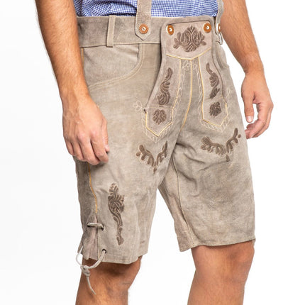 Feestbazaar Lederhose Vintage luxe kort