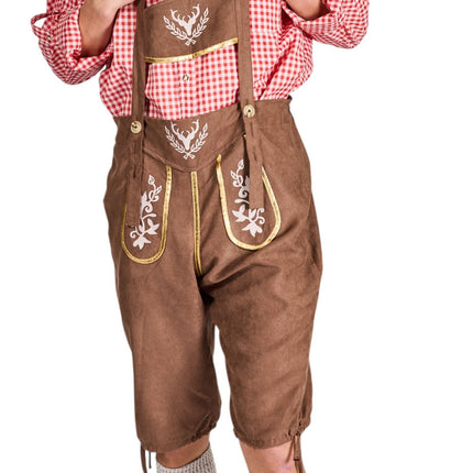 Feestbazaar Lederhosen Bruin Bruno