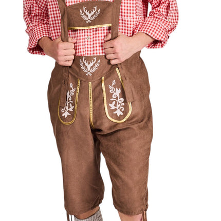 Feestbazaar Lederhosen Bruin Bruno