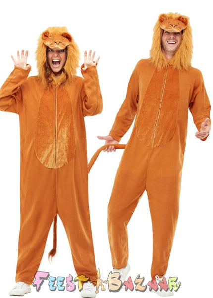 Feestbazaar Leeuwen Onesie Volwassenen