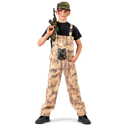 Feestbazaar Leger Overall Camouflage Jongens