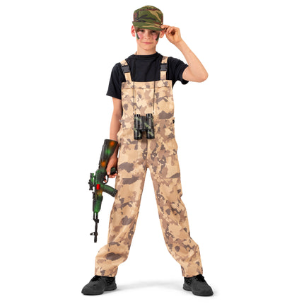 Feestbazaar Leger Overall Camouflage Jongens