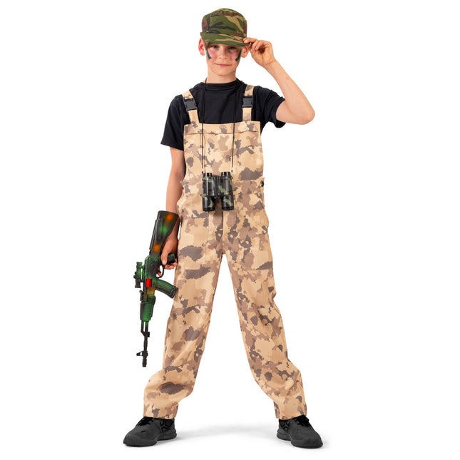 Feestbazaar Leger Overall Camouflage Jongens