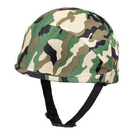 Feestbazaar Legerhelm Camouflage Volwassenen