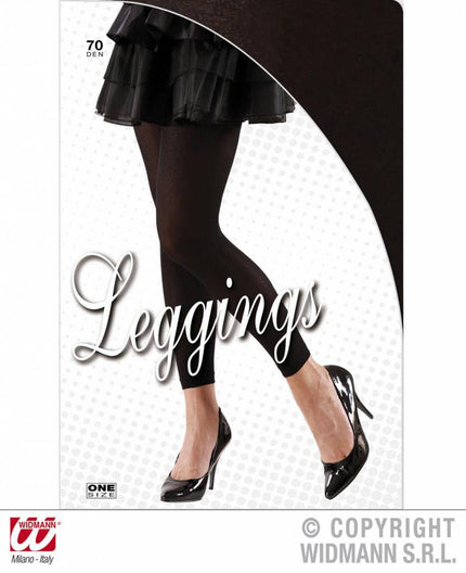 Feestbazaar Legging basic zwart