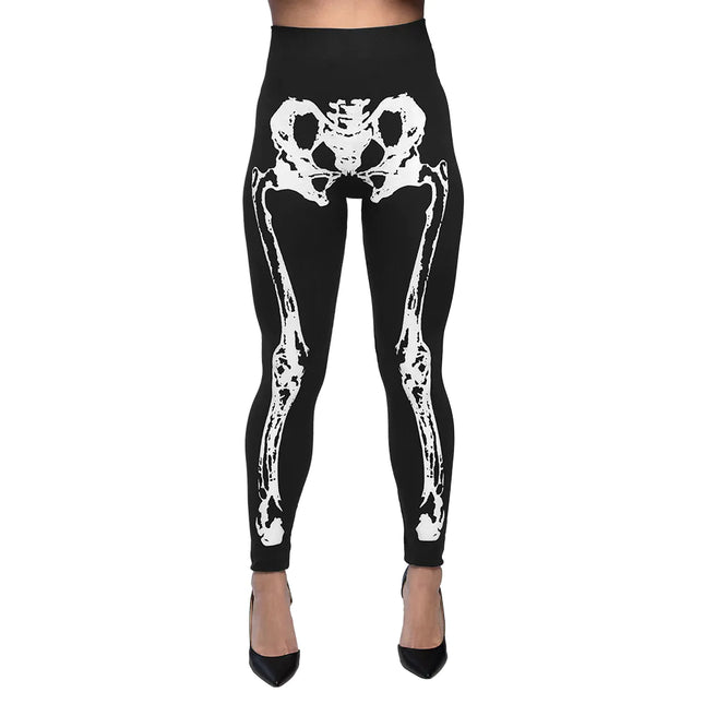 Feestbazaar Legging Bones Stretch Dames