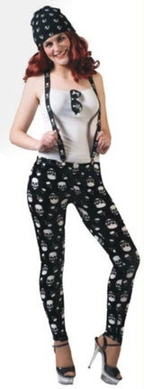 Feestbazaar Legging doodskop
