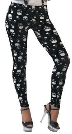 Feestbazaar Legging doodskop