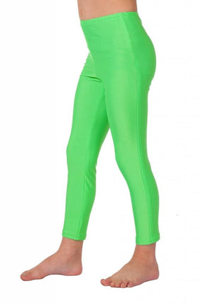 Feestbazaar Legging kind neon groen