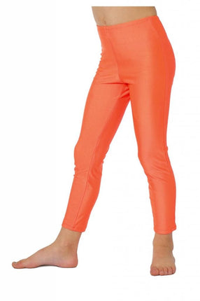 Feestbazaar Legging kind neon oranje